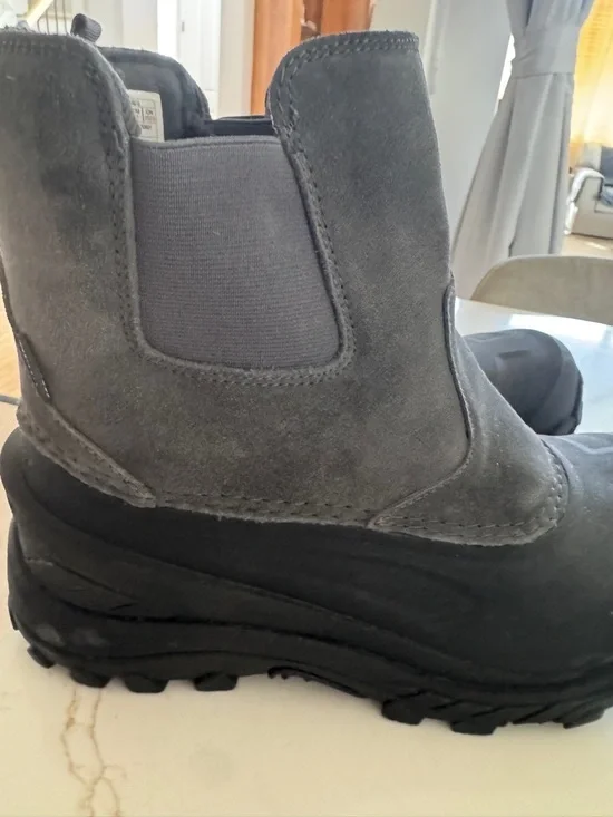 The North Face Men’s Black Gray Rain & Snow Boots - Picture 2 of 7